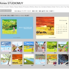 カレンダーイラスト,卓上カレンダー「日本の風景」イラスト